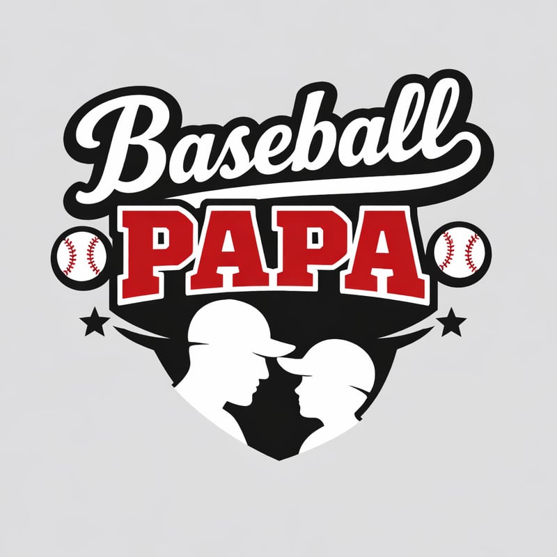 Baseball Papa T-Shirt Design