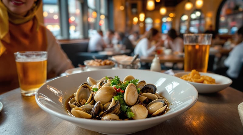 Steamed Clams with Black Bean Sauce