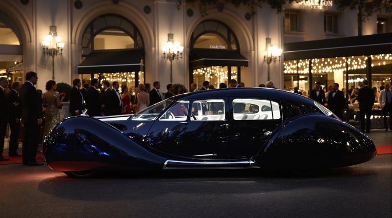 1930s Hispano-Suiza at Cannes Gala