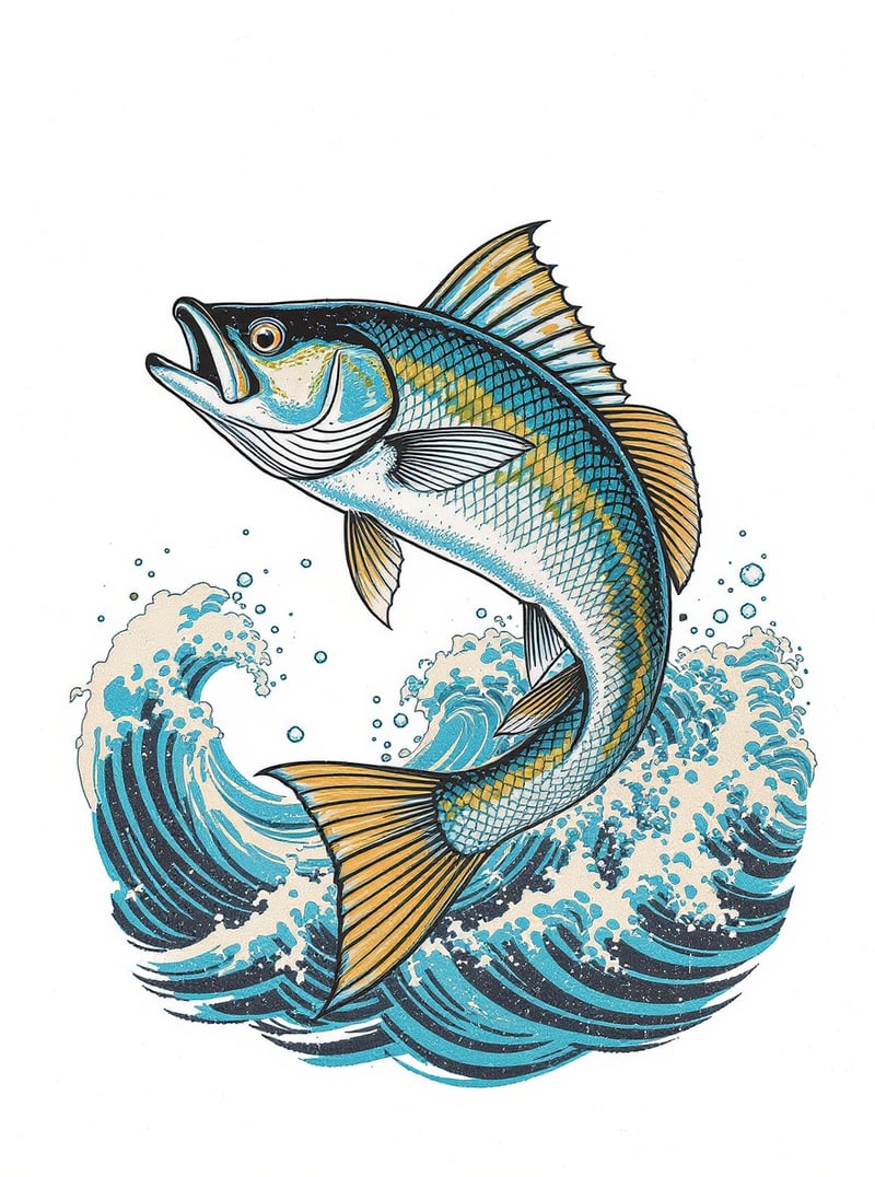 Vintage Key West Tarpon Jumping