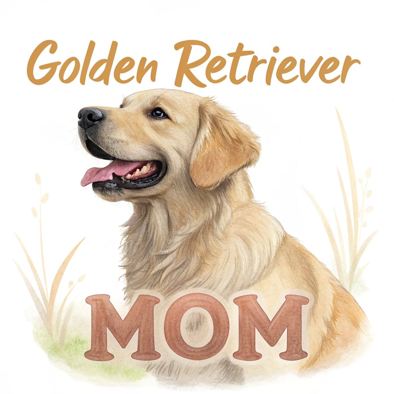 Cheerful Golden Retriever Portrait