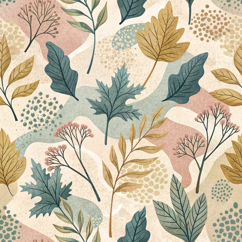 Playful Retro Camo Pattern