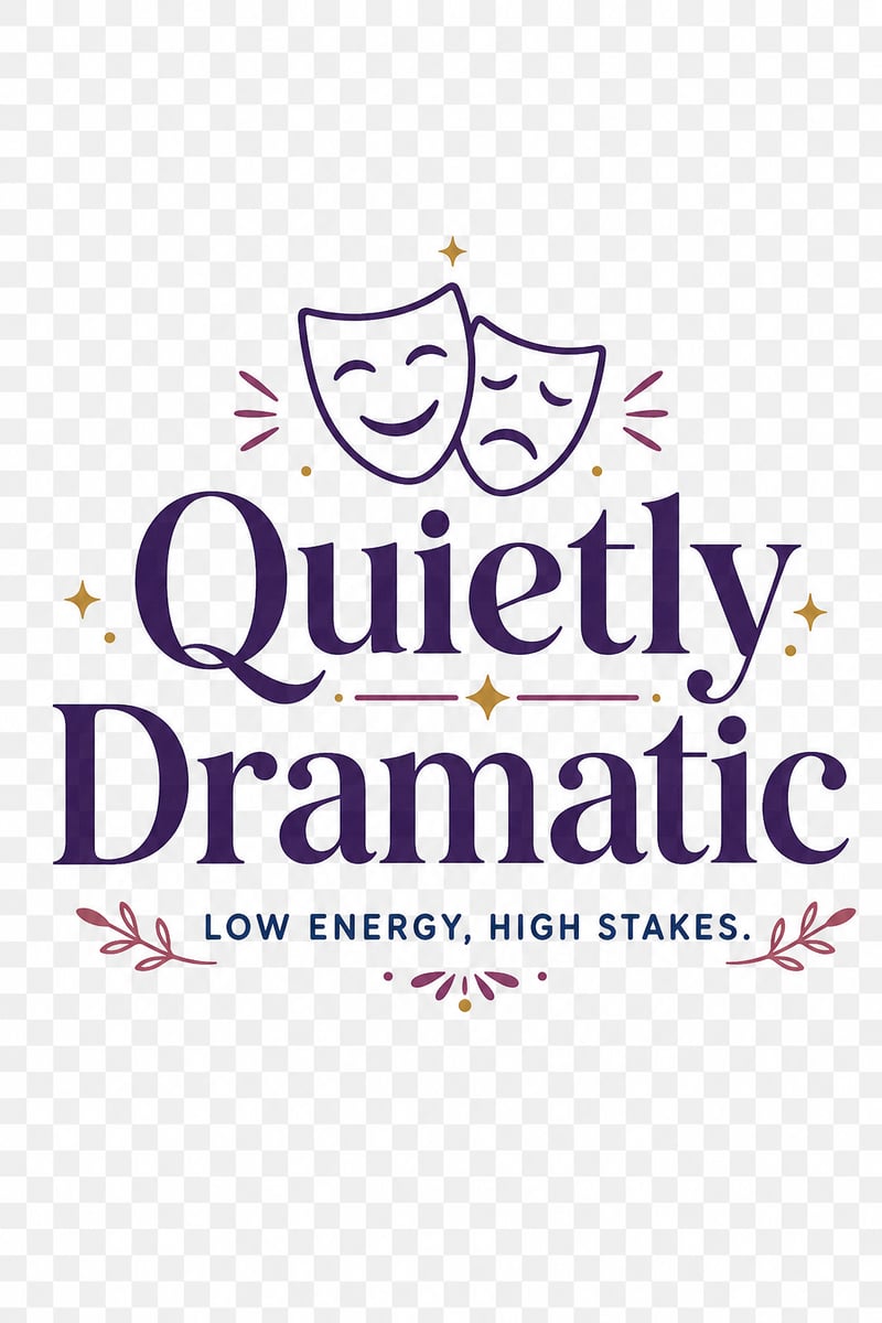 Quietly Dramatic Light-Shirt Vector Design