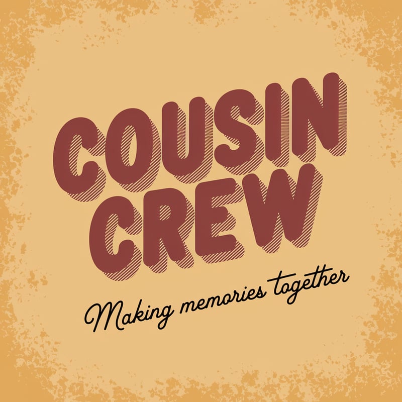 Cousin Crew T-Shirt Design