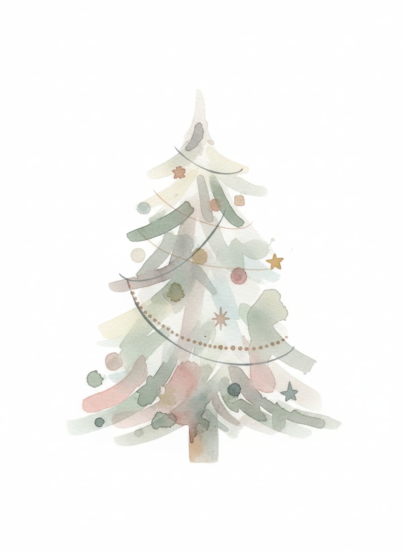 Minimalist Scandinavian Christmas Tree