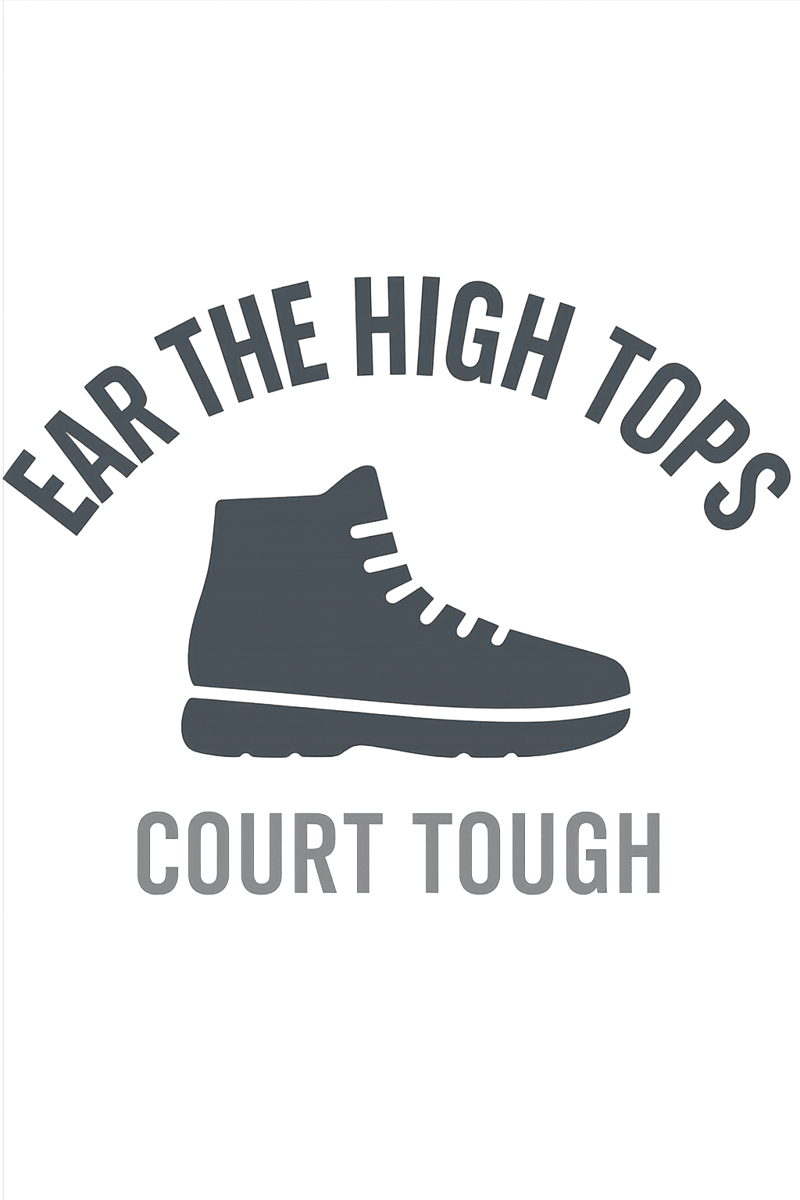 Bold Basketball High Tops Design