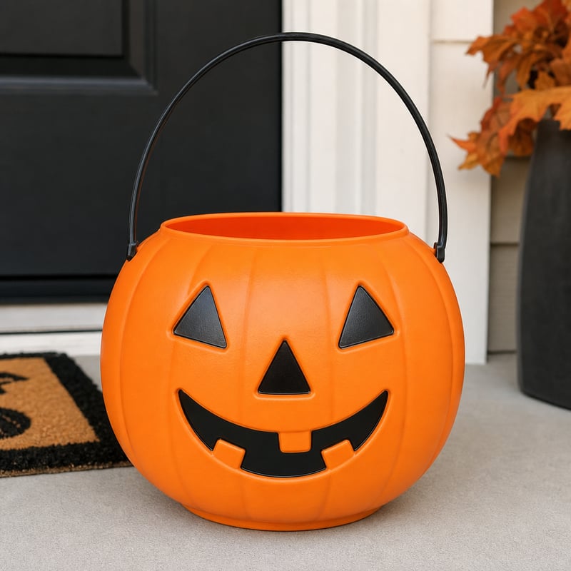 Pumpkin Trick-or-Treat Pail