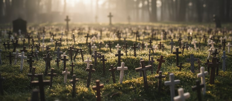 Tiny Crosses Symbol Design