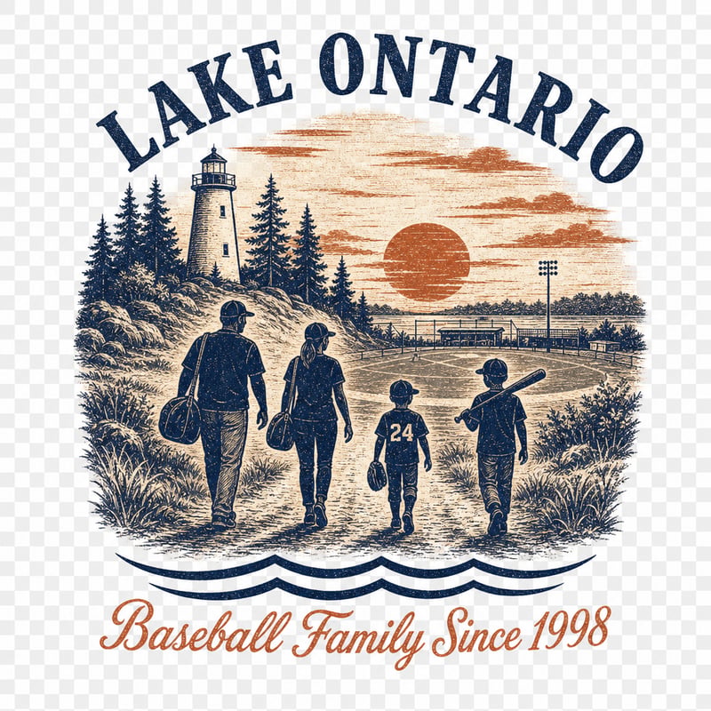 Lake Ontario Vintage Baseball Family