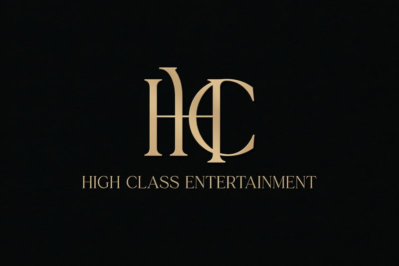 Luxury Monogram Logo for High Class Entertainment