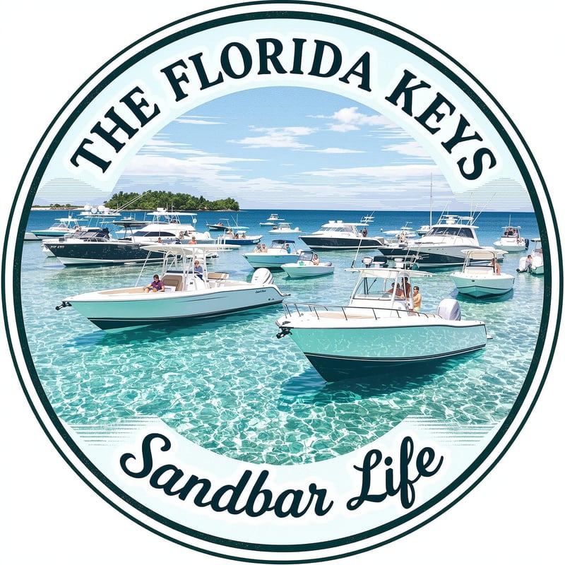 Florida Keys Sandbar Life Badge