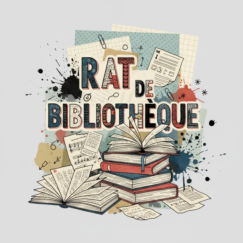 Modern Mixed Media Book Illustration