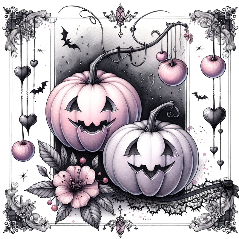 Watercolor Halloween Jack-o’-Lanterns