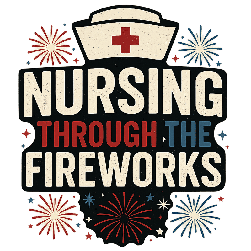 4th of July Nurse Patriotic Design