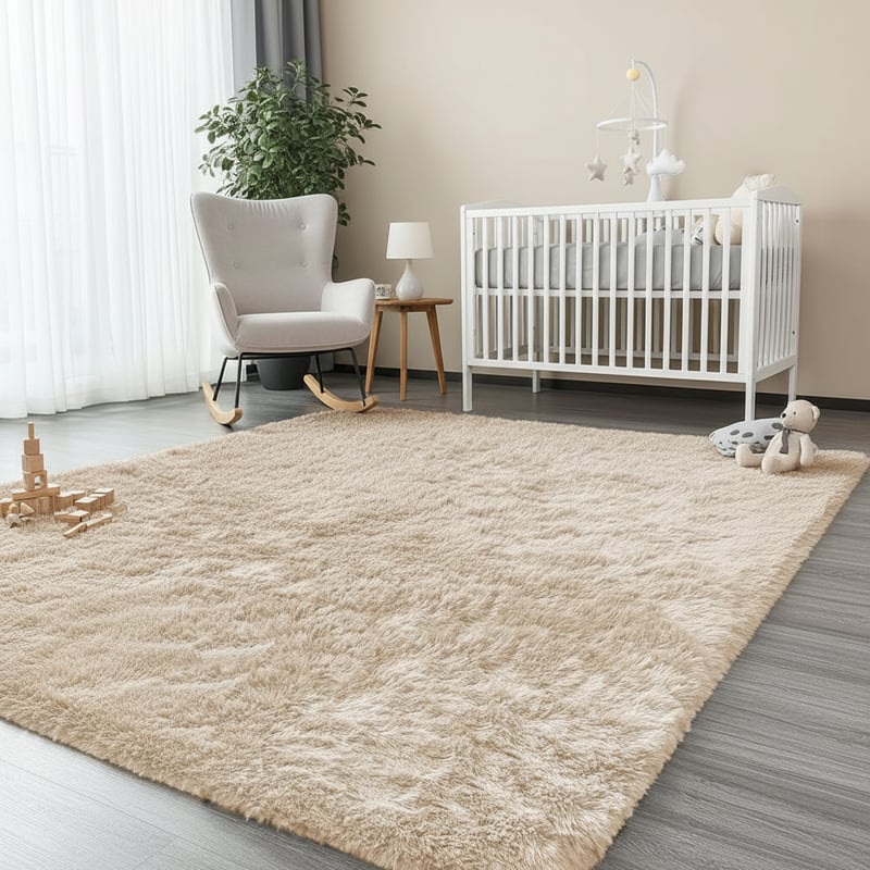 Luxury Nursery Rug Mockup