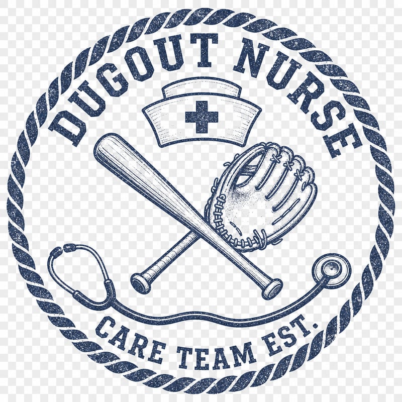 Vintage Dugout Nurse Badge
