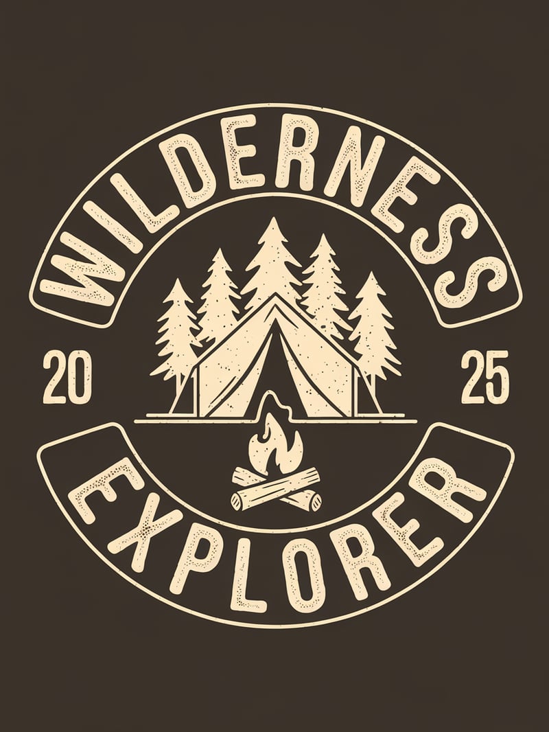 Wilderness Explorer Rustic Emblem