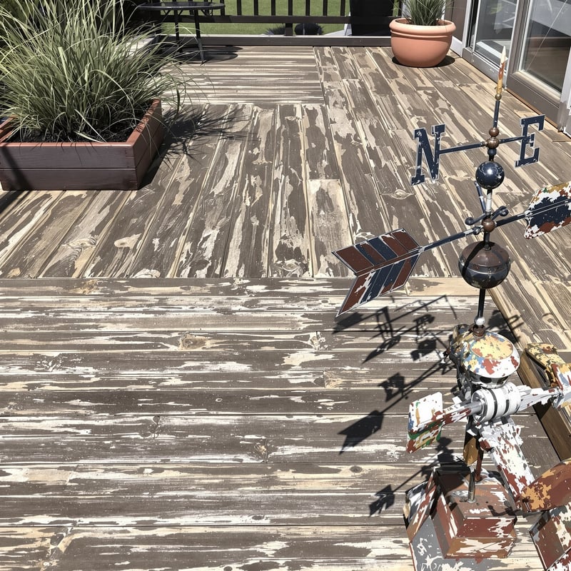 Weathered Prairie Deck with Rustic Details