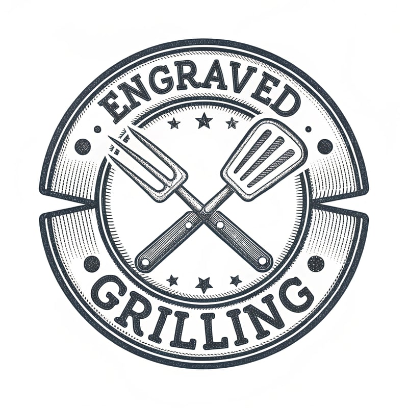 Engraved Grilling Emblem Design