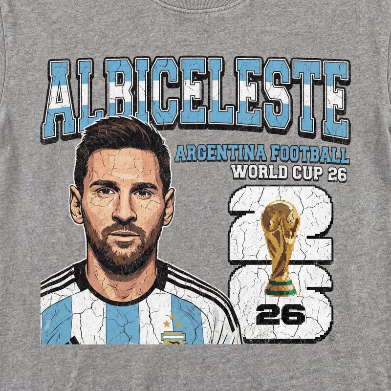 Vintage 90s Argentina Football Tee