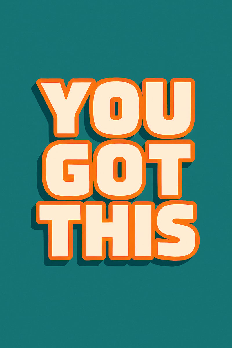 Motivational Neon Sans Serif Font