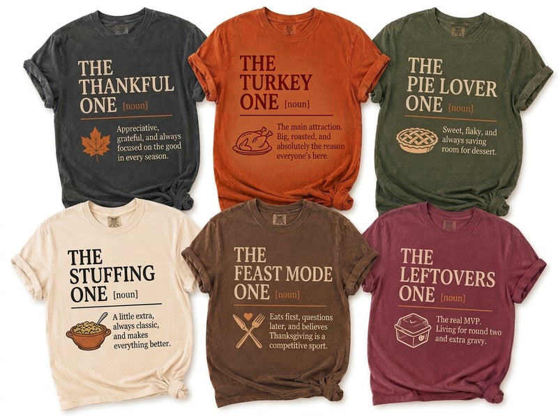 Thanksgiving Shirt Designs