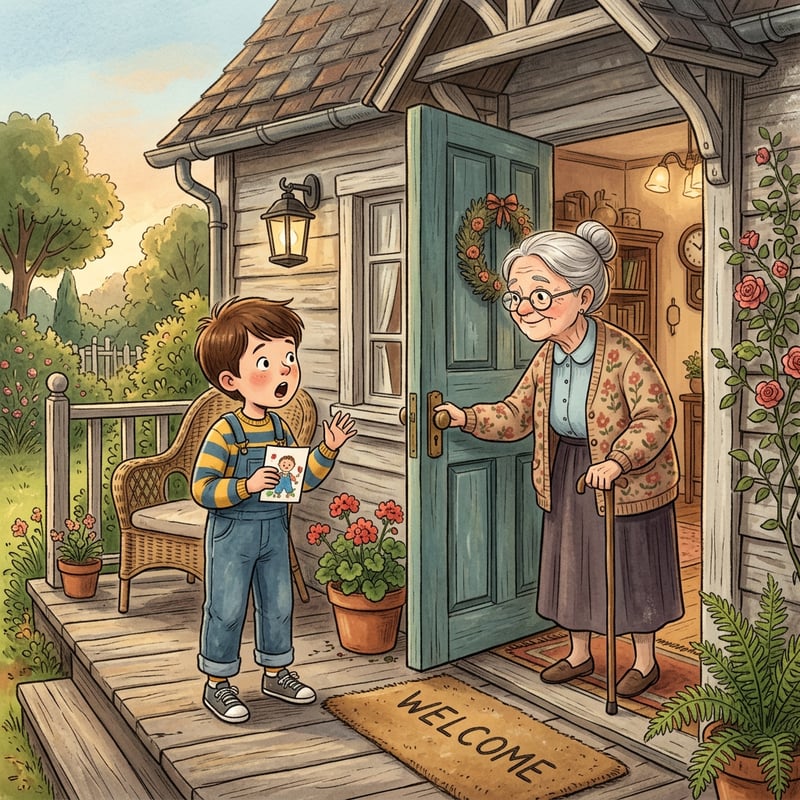 Warm Children's Book Illustration