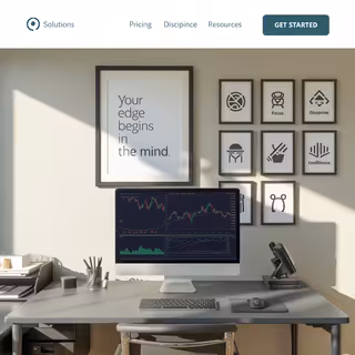 Photo-Realistic Trading Office Setup