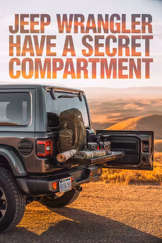 Jeep Wrangler Secret Compartment