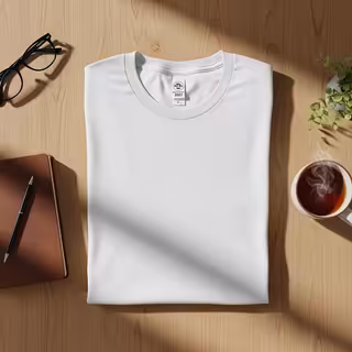 Bella + Canvas 3001 T-shirt Flat Lay