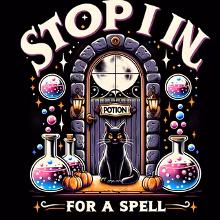 Halloween Witch Potion Shop T-Shirt