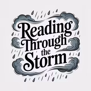 Bold Gothic Font with Storm Doodles
