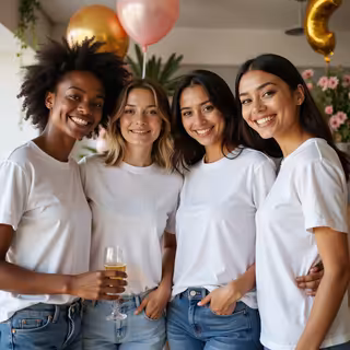 Diverse Group in Bella + Canvas T-Shirts