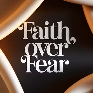 Faith Over Fear Typography