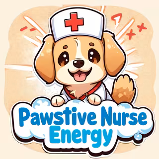 Chibi Golden Retriever Nurse