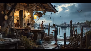 1930s Florida Keys Fishing Camp