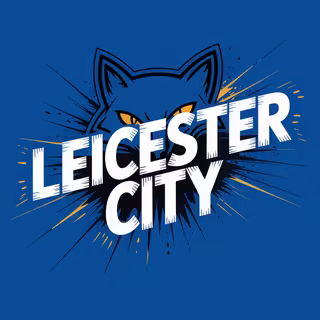 Leicester City Blue Splatter Shirt