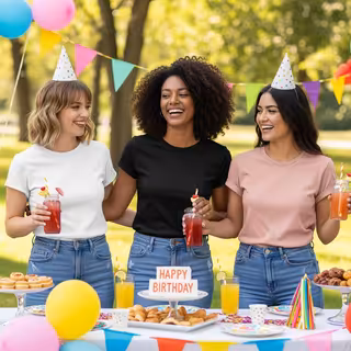 Diverse Women in Bella+Canvas T-Shirts