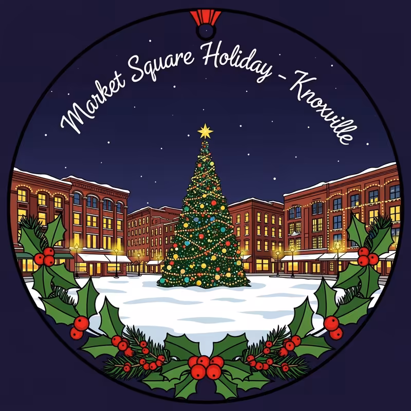 Christmas Ornament Design of Market Square