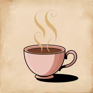 Pastel Kawaii Teacup Icon