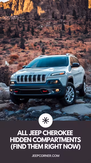 All Jeep Cherokee Hidden Compartments