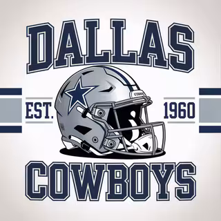 Dallas Cowboys Varsity T-Shirt Design