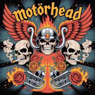 Epic Heavy Metal Album Cover Art