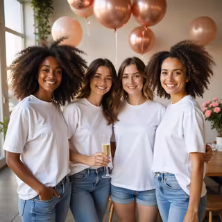Diverse Group in Bella + Canvas T-Shirts