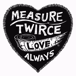 Heart Icon with Love Quote