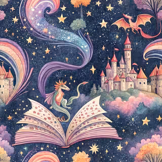 Magical Fairy Tale Book Design