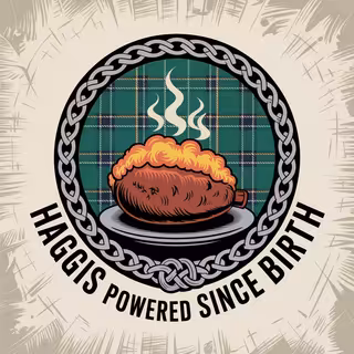 Steaming Haggis Crest Design