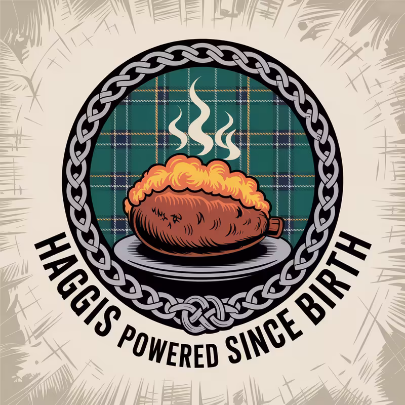 Steaming Haggis Crest Design