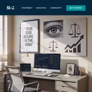 Photo-Realistic Trading Office Setup