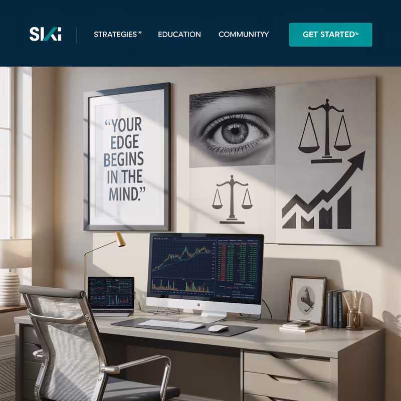 Photo-Realistic Trading Office Setup